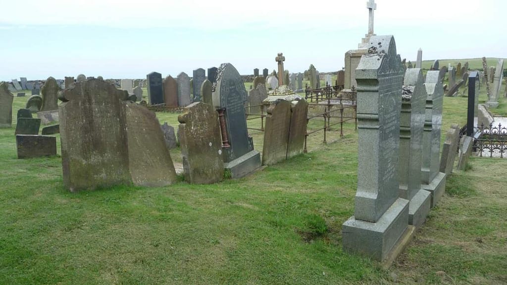 Friedhof auf der Isle of Man
